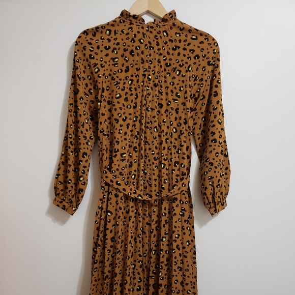 & Other Stories Leopard Print Dress - Picture 4 of 10